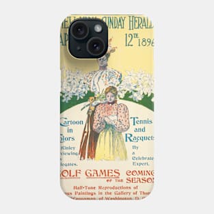 Cover for the Sunday Herald (1896) Phone Case