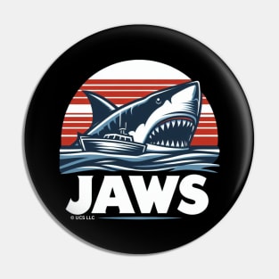 Jaws Logo Pin