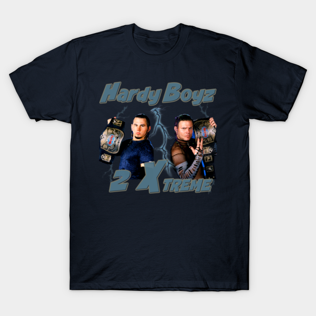 Vintage Hardy Boyz 2 Xtreme Wrestling Shirt - Hardy Boyz - T-Shirt ...