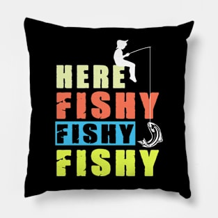 Funny Fishing Pillow