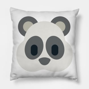 Cute Panda - Emoji Style Pillow