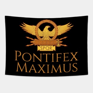 Pontifex Maximus Roman High Priest Ancient Myth Saturnalia Tapestry