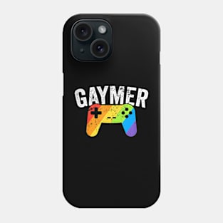 Gaymer Pride LGBT Flag Gay Lesbian Gaming Phone Case