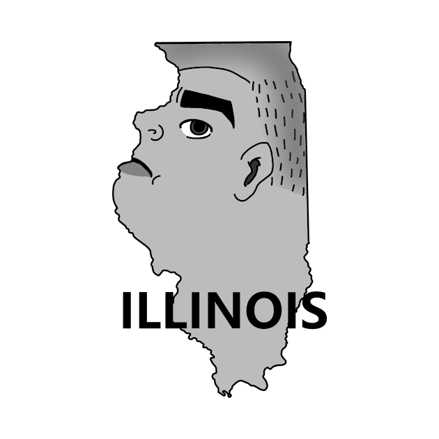 A funny map of Illinois 2 by percivalrussell