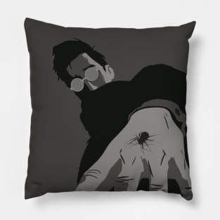 Neo Noir Detective Spider Bite Pillow