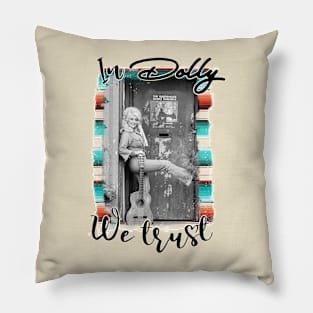 Dolly we trust Pillow