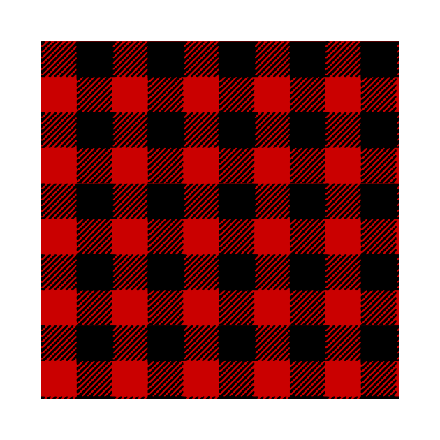 Red plaid pattern by kapotka