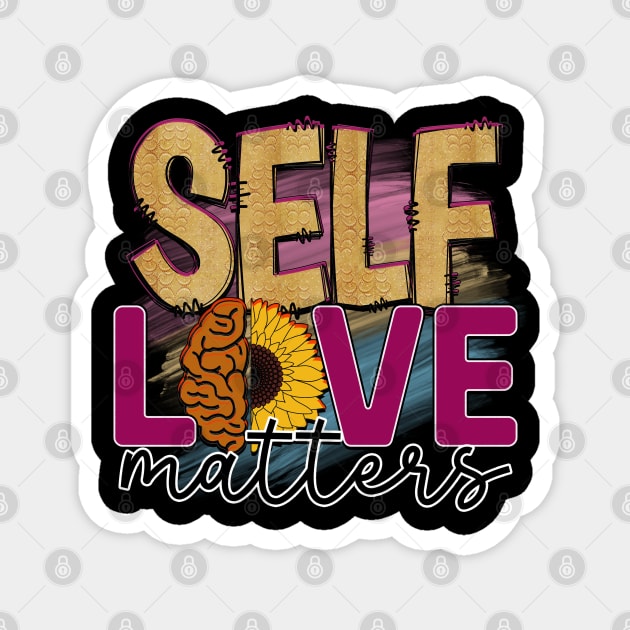 Mind Matters: Spread Positivity and Self-Care Awareness Magnet by Steve