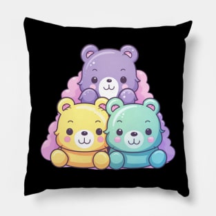 Kawaii Care Bears Pillow