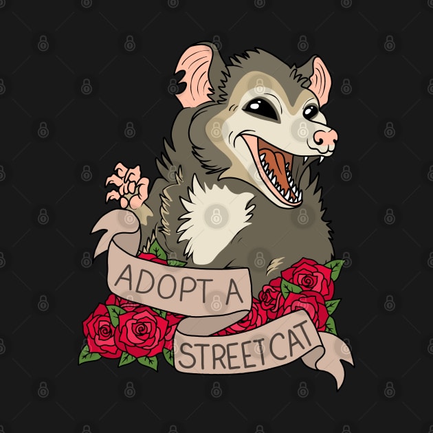 Possum - Adopt a street cat by valentinahramov