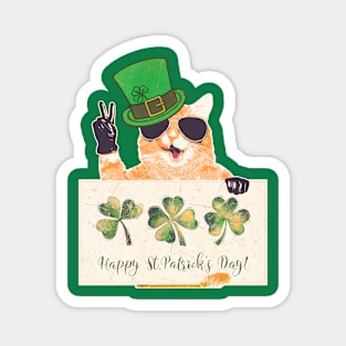 Happy St Patricks Day Magnet