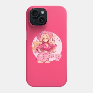 Cartoon Pink Girl: Bye Ken Phone Case