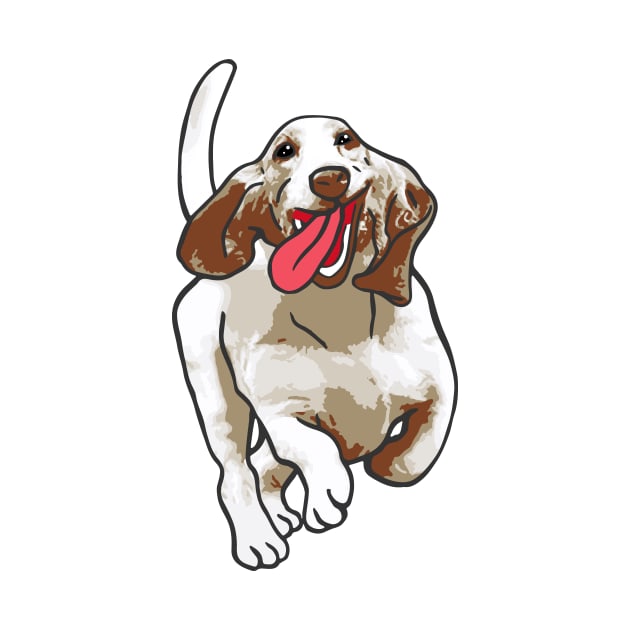 Basset Hound Dog by PetinHeart