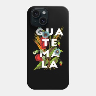 Guatemala Proud Flag, Republica Guatemalan gift heritage, Guatemalan girl Boy Friend Guatemalteco Chapina Phone Case