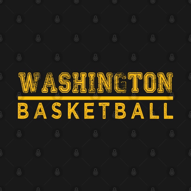 Awesome Basketball Washington Proud Name Vintage Beautiful Team by Frozen Jack monster