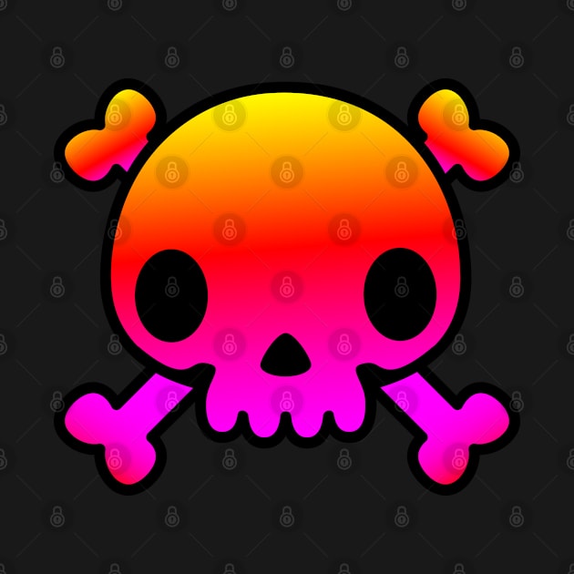 Skull (color) by Goodbye Doggie