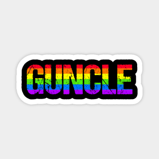 Guncle Definition Gay Uncle Pride Month Lgbtq Lgbt Magnet