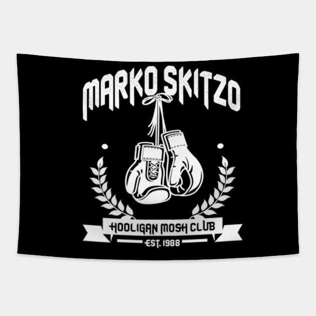 MARKO SKITZO X HOOLIGANS MOSH CLUB Tapestry by MarkoSkitzo