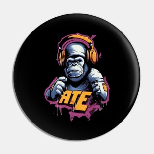 Crazy Cool Monkey Pin