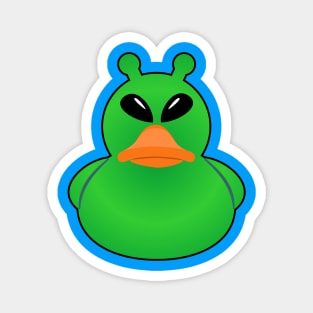 Alien Rubber Duck Magnet