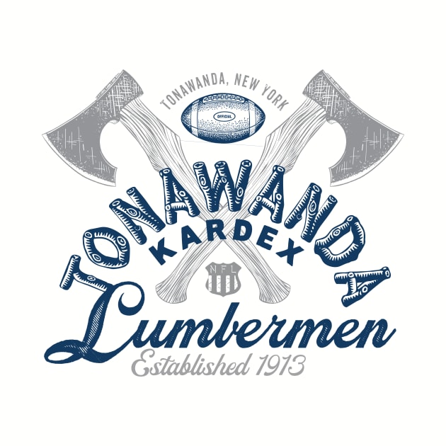 Tonawanda Lumbermen Football by MindsparkCreative