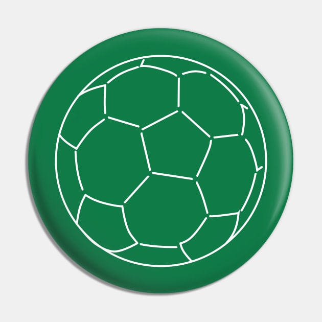 Soccer Ball Pin by citypanda