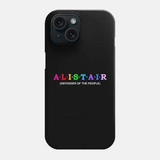 Alistair  - Defender Of The People. Phone Case