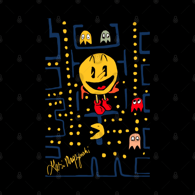 Pac-Man by TheArtQueenOfMichigan 