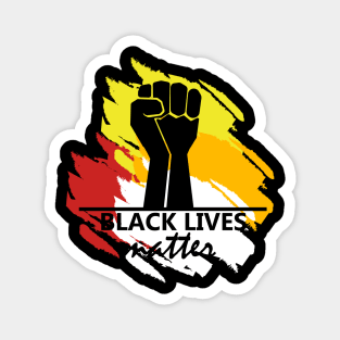 Black Lives Matter Fire Magnet