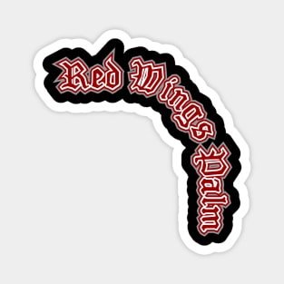 Red Wings palm Magnet