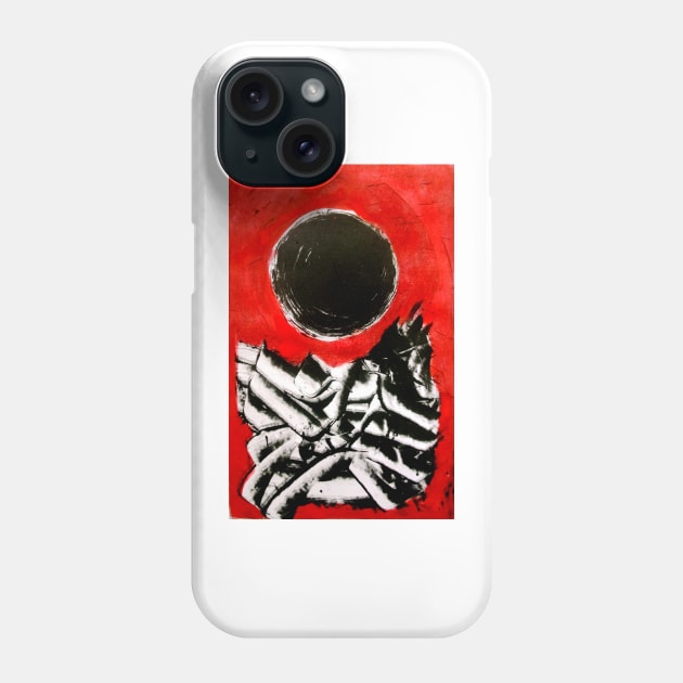 After Gottlieb - Monotype Phone Case by BillyLee