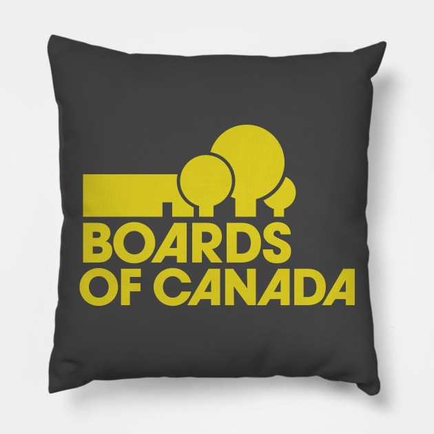 Boards of Canada Pillow by nikoala