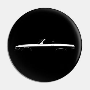 Mercedes-Benz SL Roadster (R107) Silhouette Pin