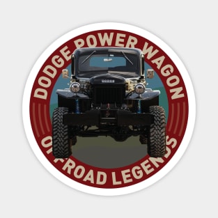 4x4 Offroad Legends: Dodge Power Wagon 1st Generation Magnet