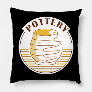 Pottery artwork Pillow