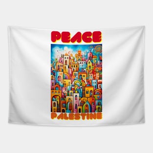 Peace Palestine Tapestry