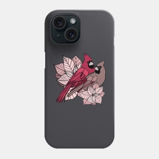 Cardinal Lovebirds Phone Case