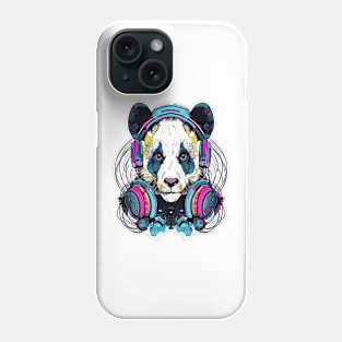 Techno Panda Dj Music Lover EDM Festival Phone Case