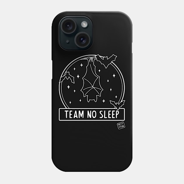 Team No Sleep Bats Phone Case by prettyinpunk