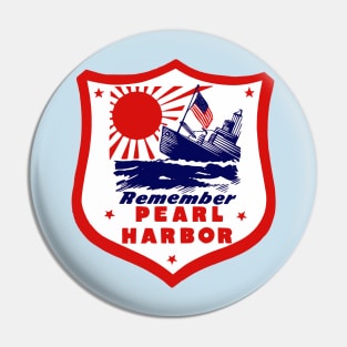 World War II - Remember Pearl Harbor Pin