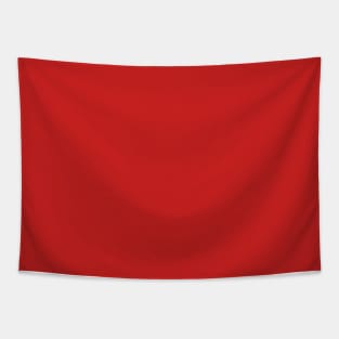 Deep Red Cherry Plain Solid Color Tapestry