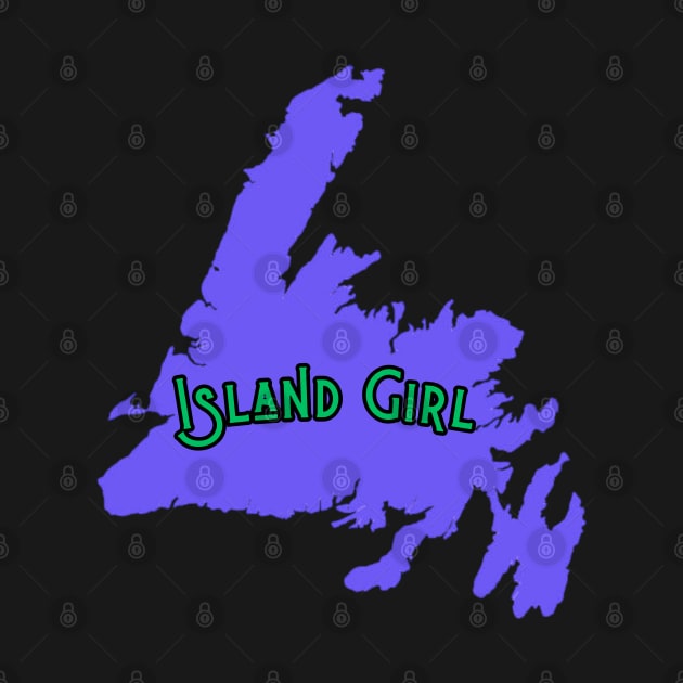 Newfoundland Girl T-Shirt Island Girl T-Shirt by SailorsDelight