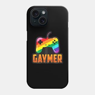 Gaymer LGBTQIA+ Gamer Game Controller Video Games Phone Case