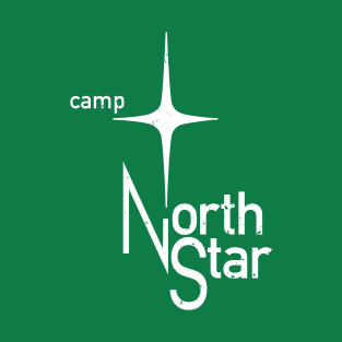 Camp North Star (white logo) T-Shirt