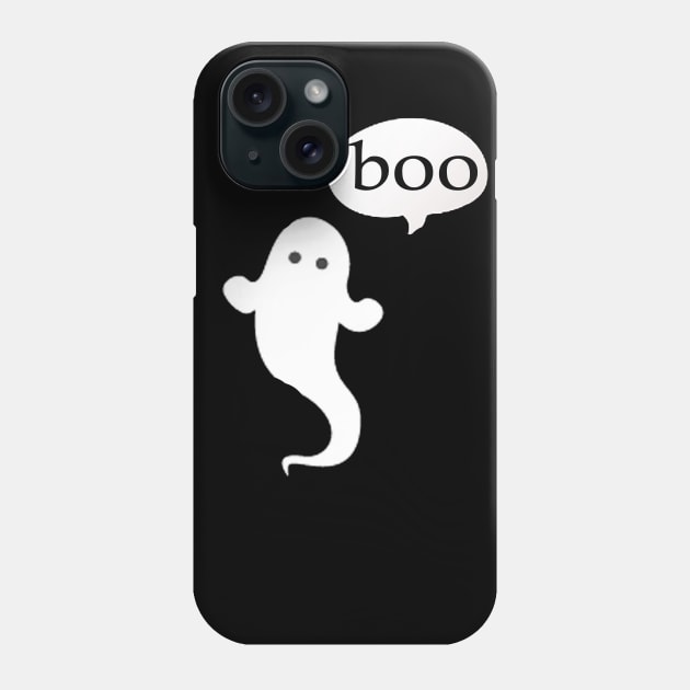 Boo ghost Phone Case by elmouden123