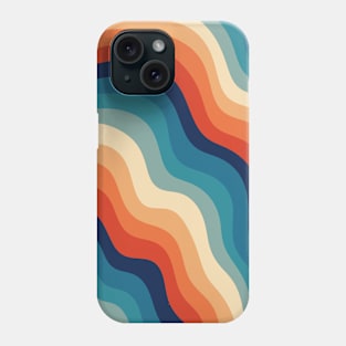 Retro Wavy Lines I Phone Case