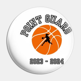 Female Point Guard Pin