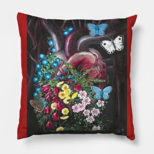 The Heart Is A Garden Pillow