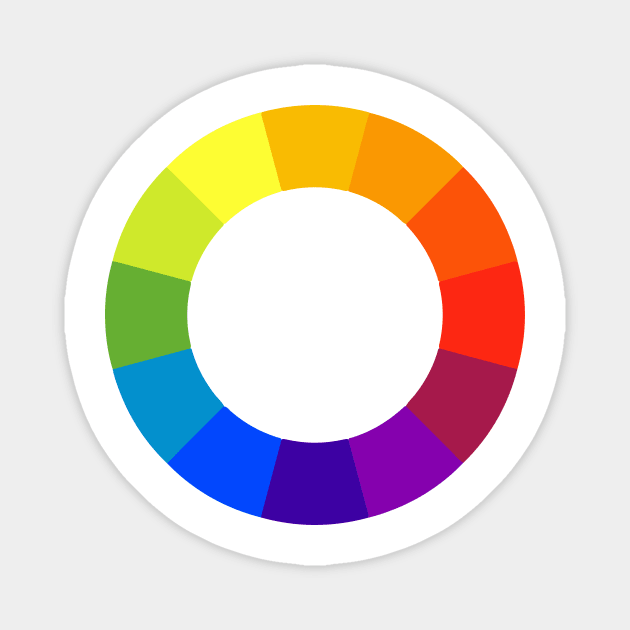 Pantone color wheel Magnet by bigmoments