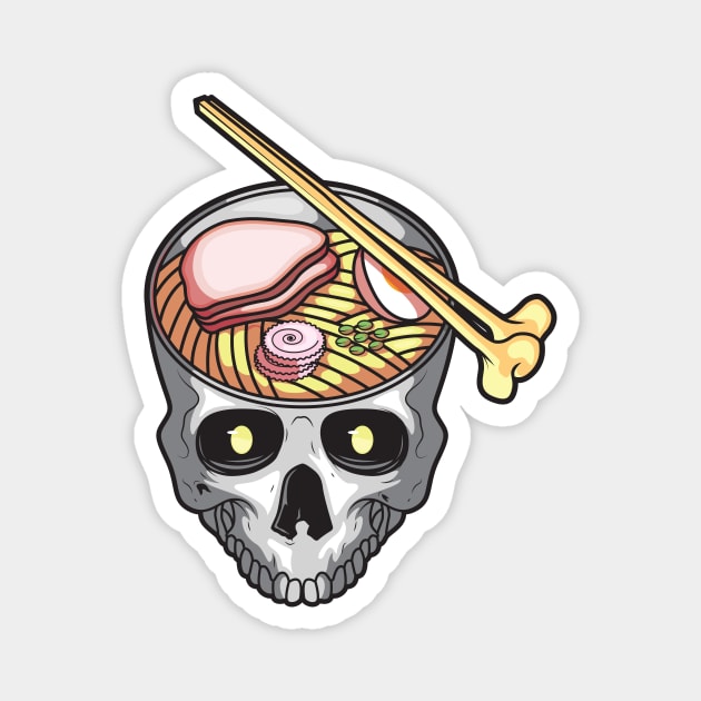 Ramen or Die Magnet by lldesigns